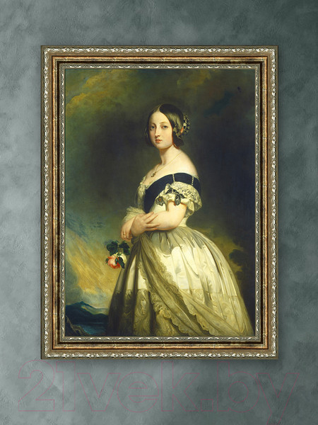 Изображение товара Картина Декарт Девушка с розой 8Л0191