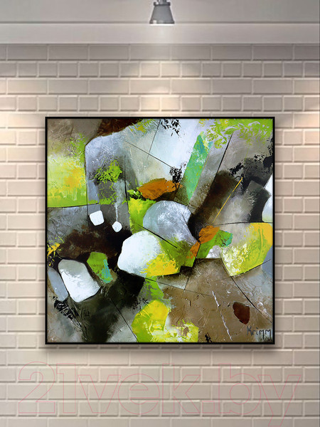 Изображение товара Картина Декарт Абстракция 8Л3663 (в раме)