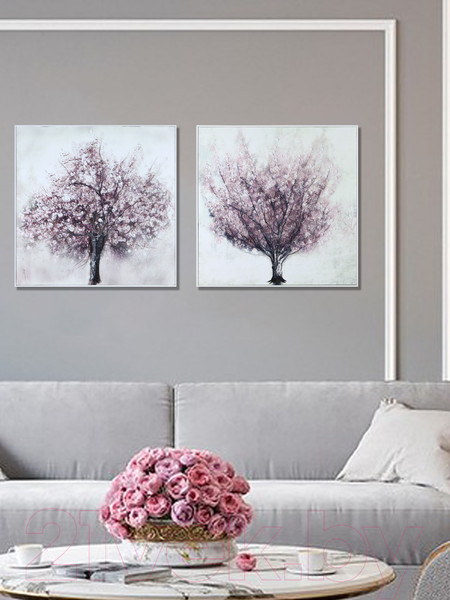 Изображение товара Картина Декарт Сакура 8Л3675 (в раме)