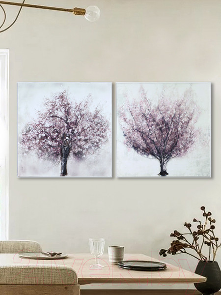 Изображение товара Картина Декарт Дерево сакуры 8Л3677 (в раме)