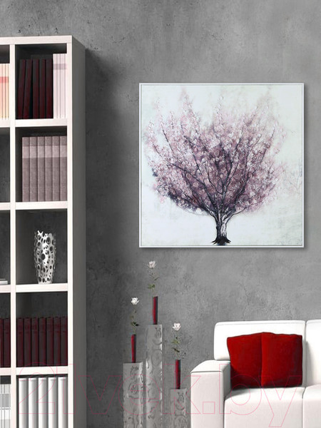 Изображение товара Картина Декарт Дерево сакуры 8Л3677 (в раме)