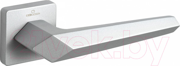 Изображение товара Ручка дверная Cebi Sata SQ МР05 (матовый хром полимер)