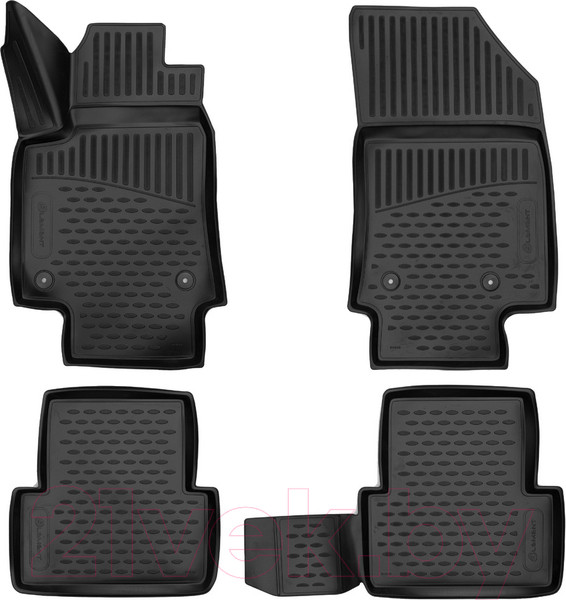 Изображение товара Комплект ковриков для авто ELEMENT ELEMENT3D01826210K для Citroen C3 Aircross (4шт)