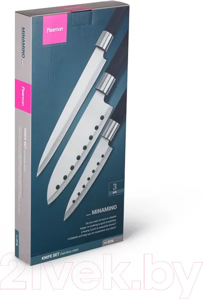 Изображение товара Набор ножей Fissman Minamino 2710