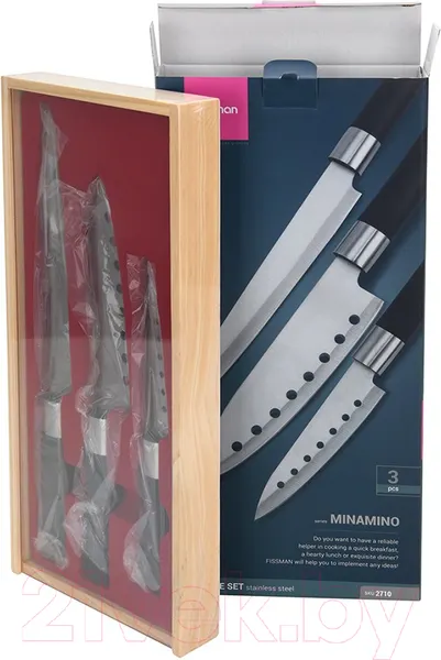 Изображение товара Набор ножей Fissman Minamino 2710
