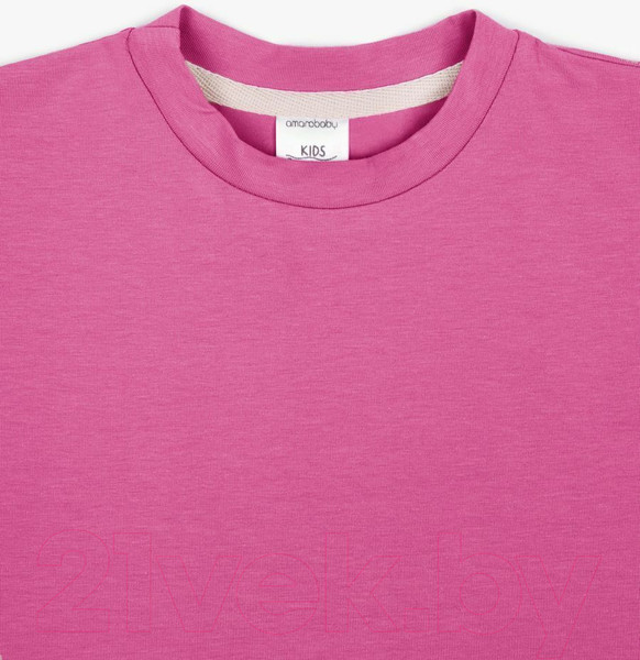 Изображение товара Комплект детской одежды Amarobaby Jump / AB-OD21-JUMP22/2517-116 (фуксия/сиреневый, р.110-116)