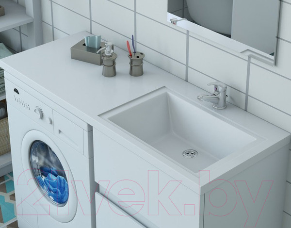 Изображение товара Умывальник Эстет Dallas Silk 130x48 R / ФР-00014936