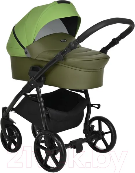 Изображение товара Детская универсальная коляска Tutis Novo 2 в 1 / 1142150 (кожа/Meadow)