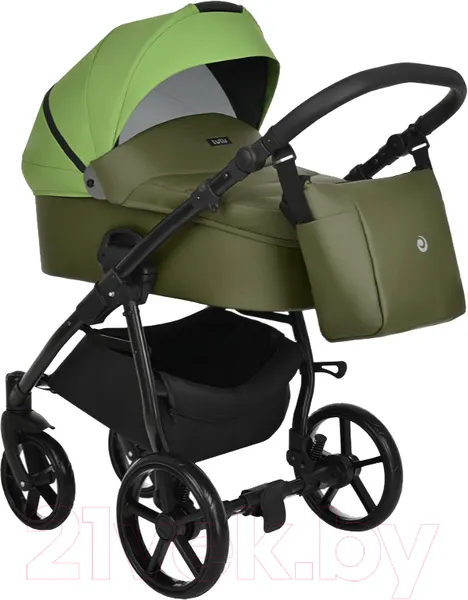 Изображение товара Детская универсальная коляска Tutis Novo 2 в 1 / 1142150 (кожа/Meadow)