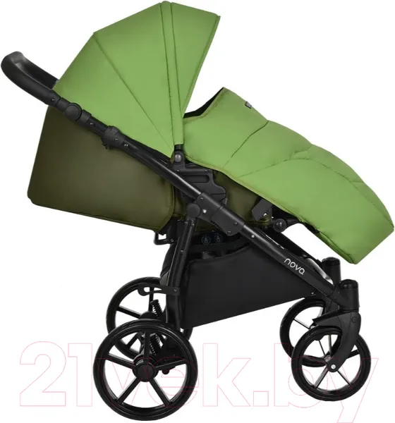 Изображение товара Детская универсальная коляска Tutis Novo 2 в 1 / 1142150 (кожа/Meadow)