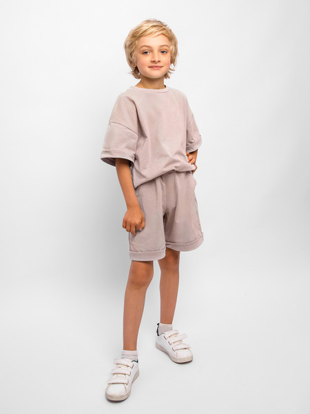 Изображение товара Комплект одежды для малышей Amarobaby Jump / AB-OD21-JUMP2201/03-104 (бежевый, р.98-104)