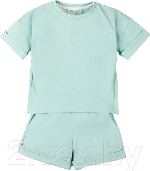 Изображение товара Комплект детской одежды Amarobaby Jump / AB-OD21-JUMP2201/32-128 (мятный, р.122-128)