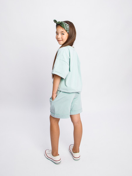 Изображение товара Комплект одежды для малышей Amarobaby Jump / AB-OD21-JUMP2201/32-92 (мятный, р.86-92)
