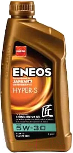 Изображение товара Моторное масло Eneos Hyper-S 5W30 / EU0034401N (1л)