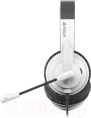 Изображение товара Наушники-гарнитура A4Tech HS-10 (черный/белый)