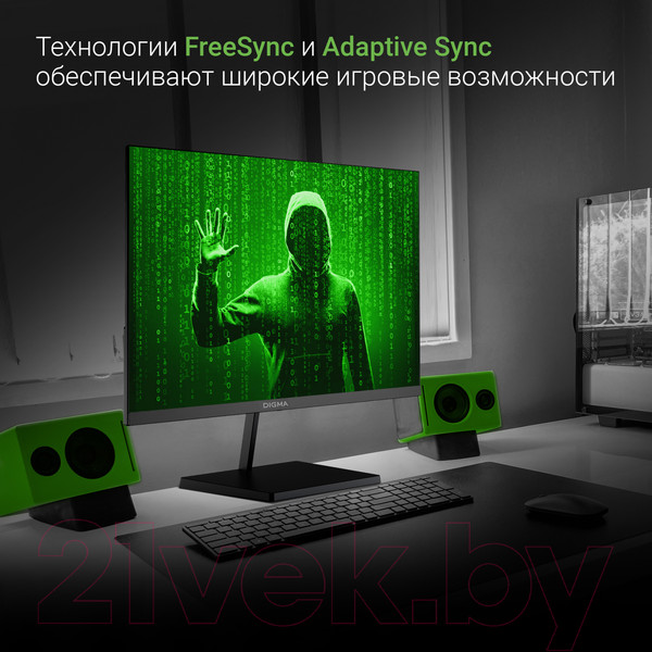 Изображение товара Монитор Digma Progress 24P501F