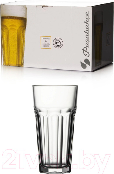 Изображение товара Набор стаканов Pasabahce Касабланка 52707 (6шт)