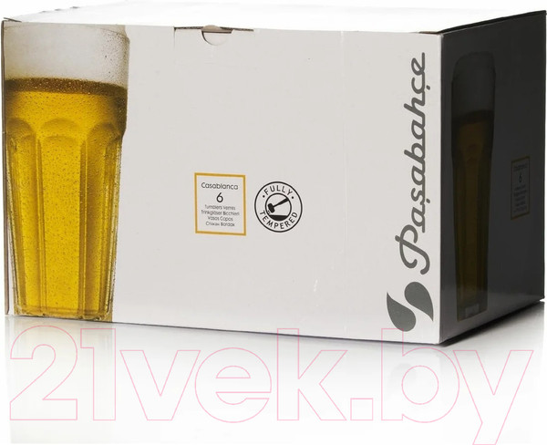 Изображение товара Набор стаканов Pasabahce Касабланка 52707 (6шт)