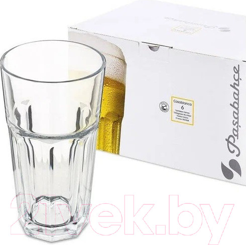 Изображение товара Набор стаканов Pasabahce Касабланка 52707 (6шт)