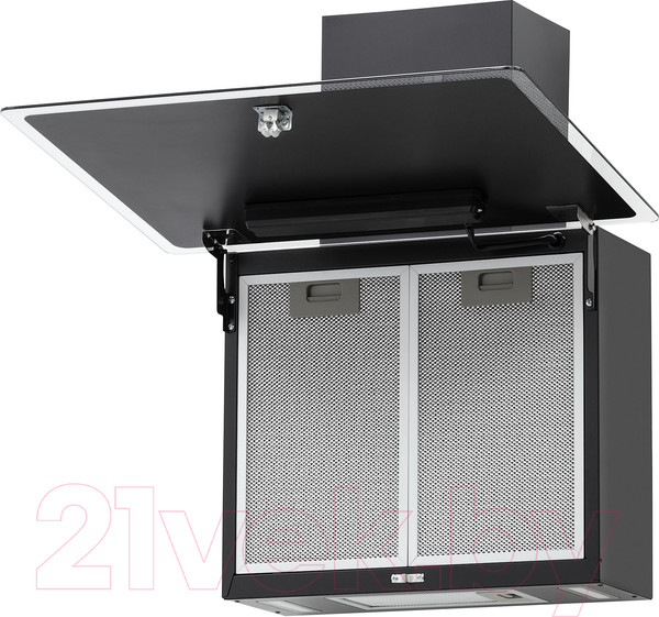 Изображение товара Вытяжка наклонная Krona Aura 600 Frame S / КА-00005352 (черный)