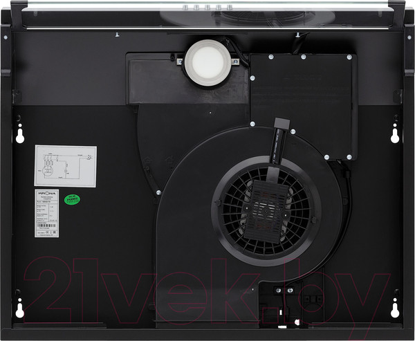 Изображение товара Вытяжка плоская Krona Osten 600 PB / КА-00005796 (черный)