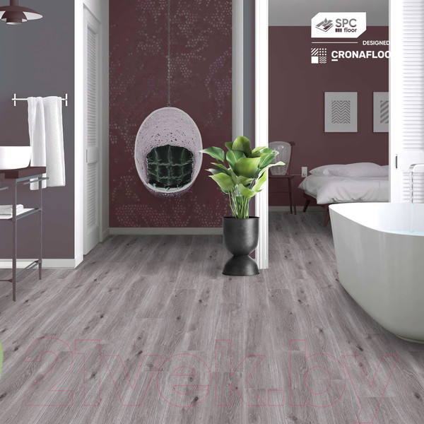 Изображение товара Виниловый пол SPC Floor Etna Дуб Анкона 4001