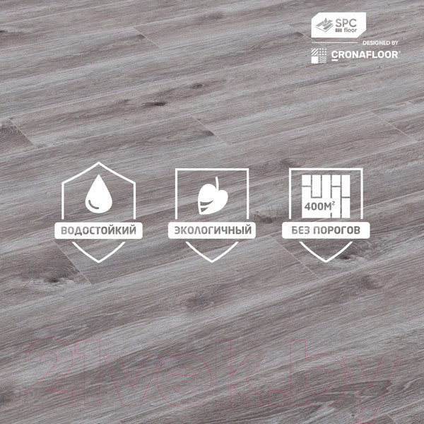 Изображение товара Виниловый пол SPC Floor Etna Дуб Анкона 4001