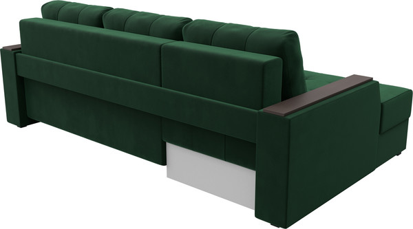 Изображение товара Диван угловой Лига Диванов Эмир БС левый (велюр зеленый)