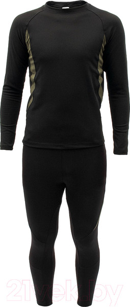 Изображение товара Комплект термобелья Сибирский Следопыт Tactic -20°С / PF-TU-105 (р-р 52/50/30, черный/олива)