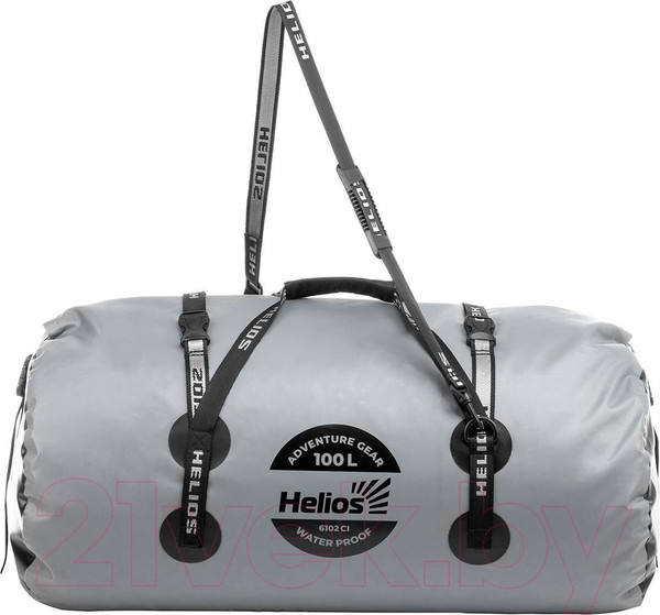 Изображение товара Гермосумка Helios HS-GB-100-GB (серый/черный)