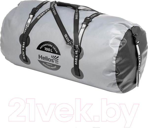Изображение товара Гермосумка Helios HS-GB-100-GB (серый/черный)