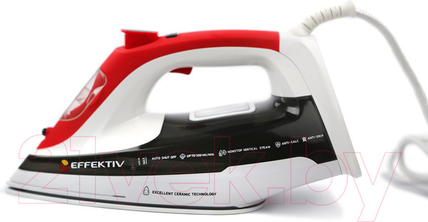 Изображение товара Утюг с парогенератором EFFEKTIV Turbosteam 2500Х (красный)
