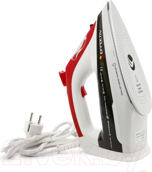 Изображение товара Утюг с парогенератором EFFEKTIV Turbosteam 2500Х (красный)