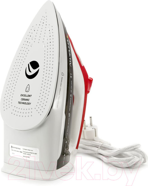 Изображение товара Утюг с парогенератором EFFEKTIV Turbosteam 2500Х (красный)