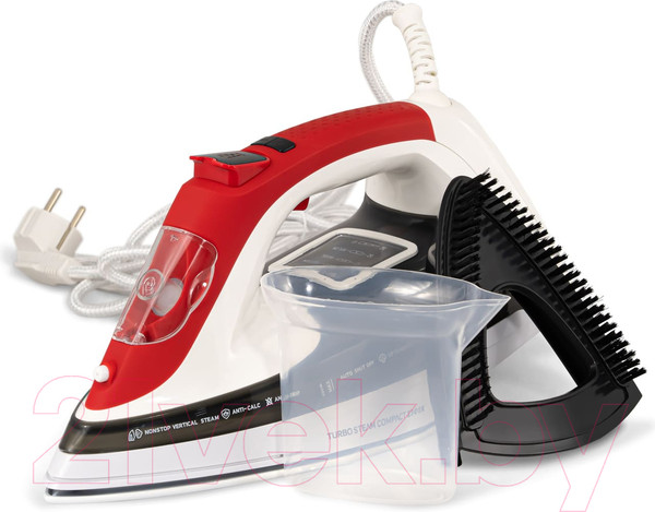 Изображение товара Утюг с парогенератором EFFEKTIV Turbosteam 2500Х (красный)