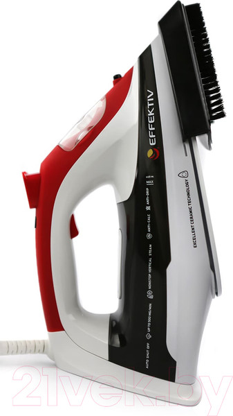 Изображение товара Утюг с парогенератором EFFEKTIV Turbosteam 2500Х (красный)