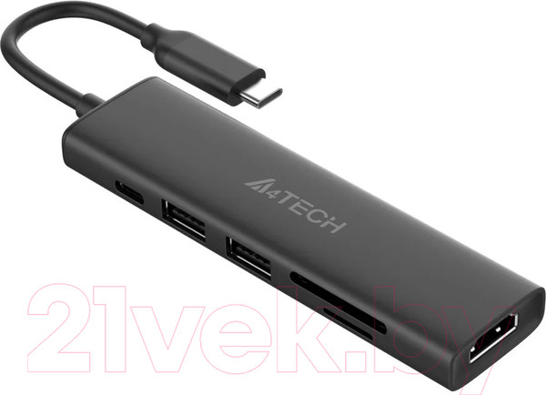 Изображение товара Док-станция для ноутбука A4Tech DST-60C (серый)