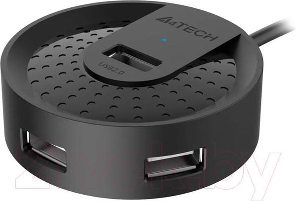 Изображение товара USB-хаб A4Tech HUB-20 (черный)