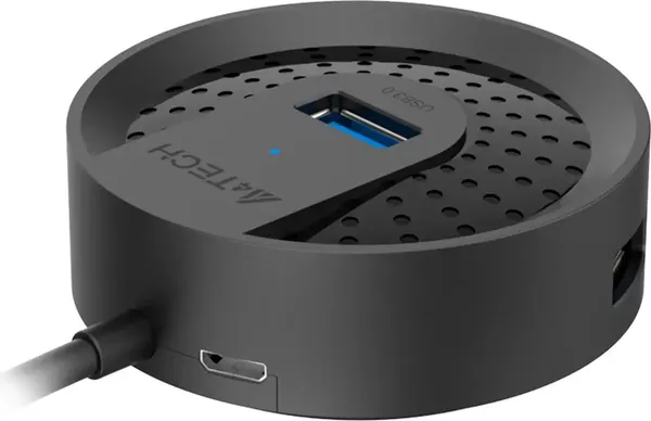 Изображение товара USB-хаб A4Tech HUB-30 (черный)