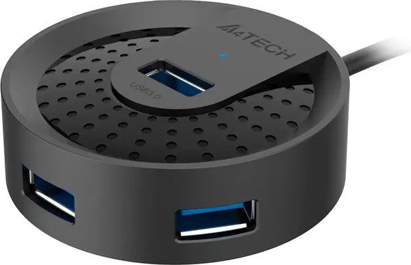Изображение товара USB-хаб A4Tech HUB-30 (черный)