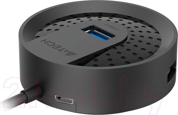 Изображение товара USB-хаб A4Tech HUB-30C (черный)