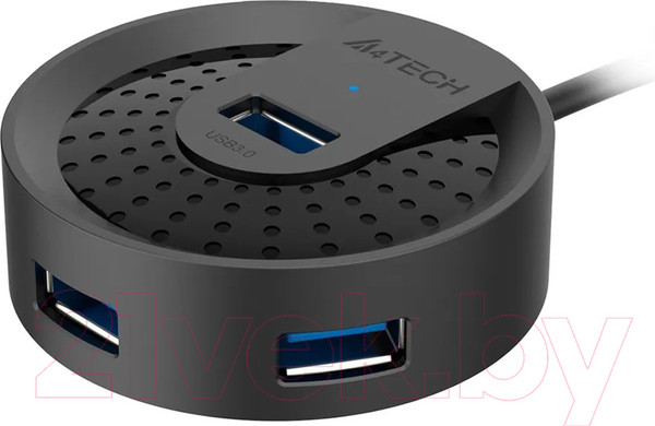 Изображение товара USB-хаб A4Tech HUB-30C (черный)