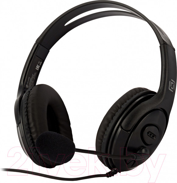 Изображение товара Наушники-гарнитура Оклик HS-M400 (черный)