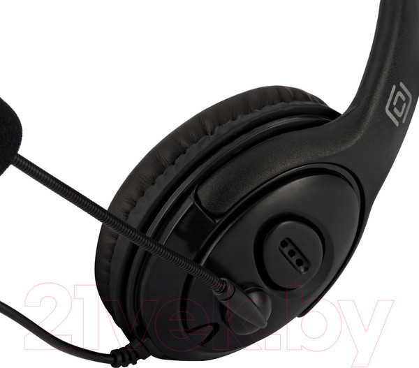 Изображение товара Наушники-гарнитура Оклик HS-M400 (черный)