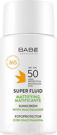 Изображение товара Крем солнцезащитный Laboratorios Babe Флюид С ниацинамидом SPF50 (50мл)