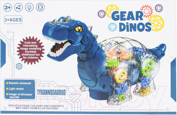 Изображение товара Развивающая игрушка Darvish Динозавр. Gear / SR-T-3007