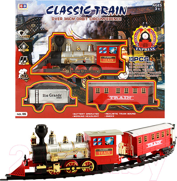 Изображение товара Железная дорога игрушечная Darvish Локомотив / SR-T-1753