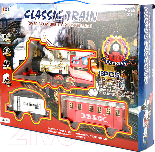 Изображение товара Железная дорога игрушечная Darvish Локомотив / SR-T-1753