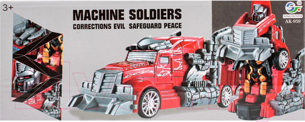 Изображение товара Робот-трансформер Darvish Soldiers / SR-T-23
