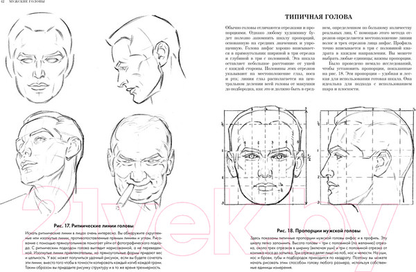 Изображение товара Книга КоЛибри Рисование головы и рук (Лумис Э.)